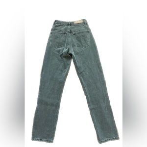 Green Cotton On Long Straight Leg Jeans (size 2 US)